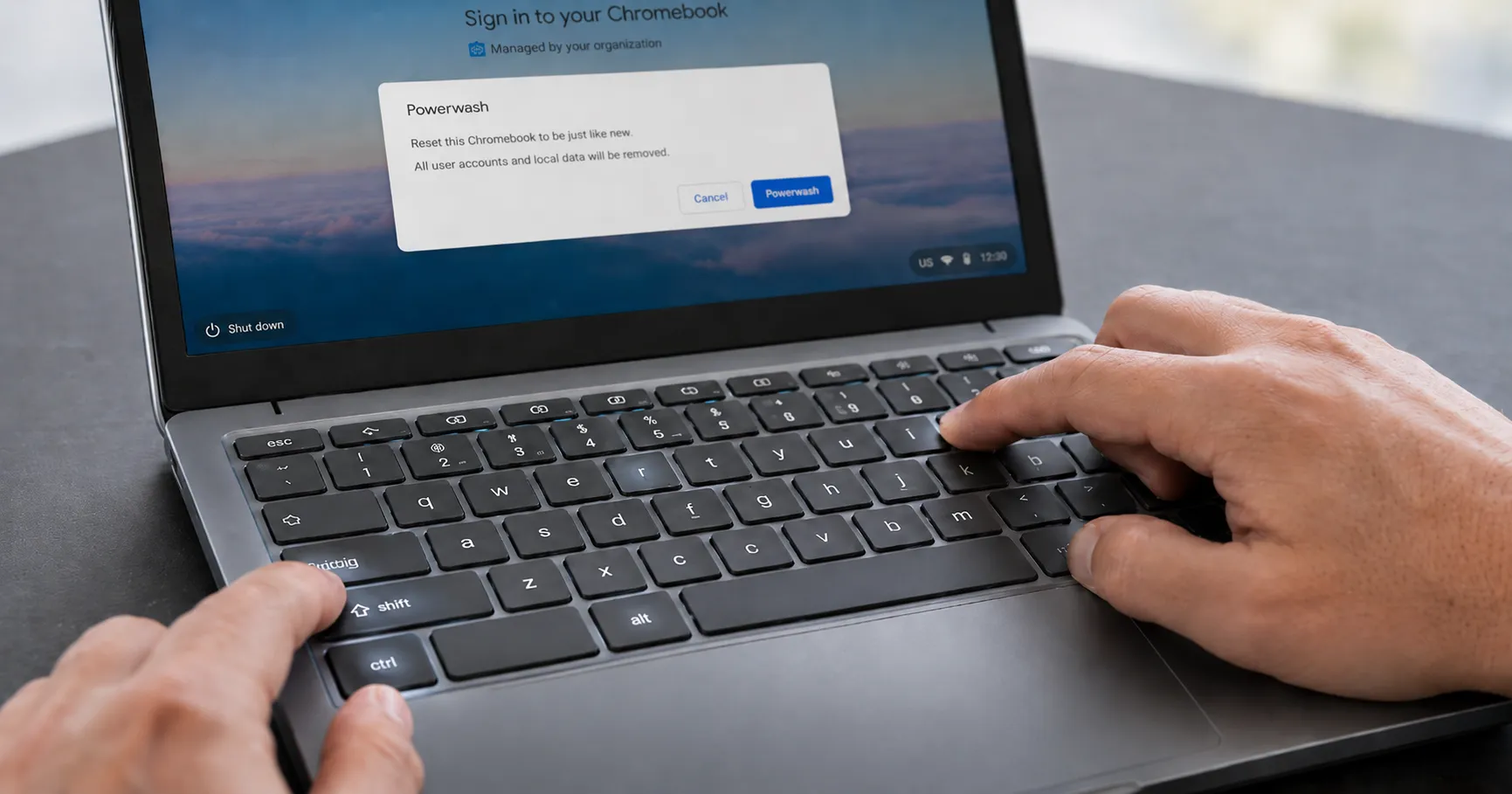 How to Factory Reset a Chromebook (Powerwash)